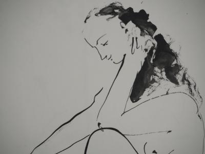 Pablo PICASSO : Comédie Humaine, Les amants, Héliogravure 2