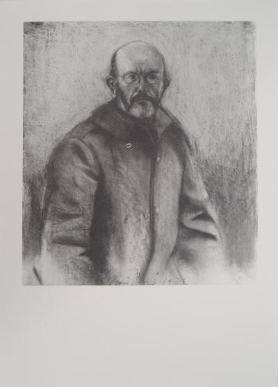 Jim DINE: Self-portrait with coat, signed heliogravure 2