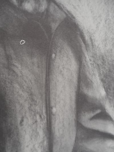 Jim DINE: Self-portrait with coat, signed heliogravure 2