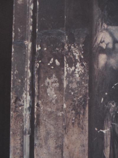 Ernest PIGNON-ERNEST : Peinture murale, Christ sur une colonne, Héliogravure 2