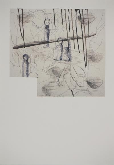 Wolfgang GAFGEN : Nature morte aux bols et petits objets, Héliogravure 2