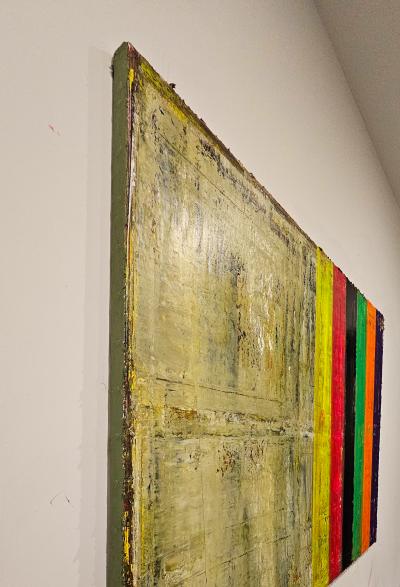Mr Garcia - Driftwood 4 - Technique mixte sur toile 2