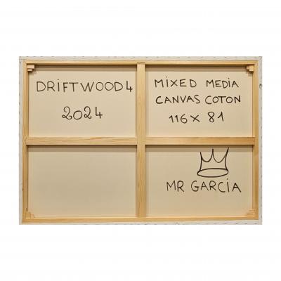 Mr Garcia - Driftwood 4 - Technique mixte sur toile 2