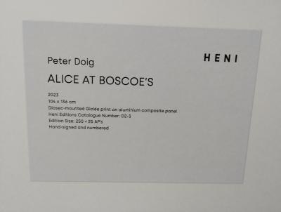 Peter Doig - Alice at Boscoe’s - Giclée print on smooth cotton rag - 2023 2