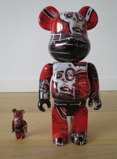 Medicom Toy - BEARBRICK x Jean-Michel Basquiat  - Vol. 5 ensemble 100% et 400% - Figurines 2