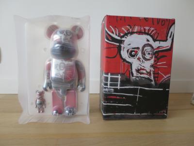 Medicom Toy - BEARBRICK x Jean-Michel Basquiat  - Vol. 5 ensemble 100% et 400% - Figurines 2