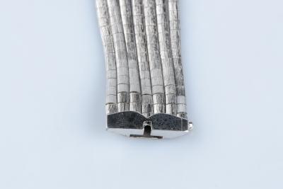Bracelet noeud en or blanc 18 carats de l’époque Art-Déco 2