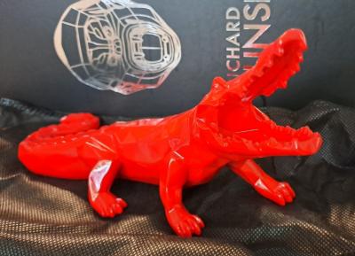Richard Orlinski - Croco Spirit (Red Edition) - Sculpture 2