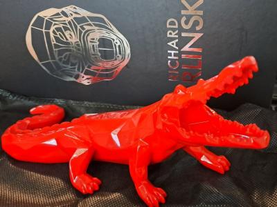 Richard Orlinski - Croco Spirit (Red Edition) - Sculpture 2
