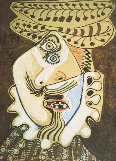 Pablo Picasso ( d’après) - 67 Acuarelas-dibujos-guaches de 1897 à 1971 - Affiche originale 2