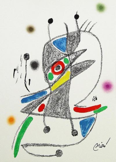 Joan Miró - Maravillas con variaciones acrosticas 2, 1975, Lithographie
