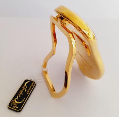 Salvador Dalí (d'après) - Exaequo Softwatch - Montre de table - Plaqué or 24 carats 2