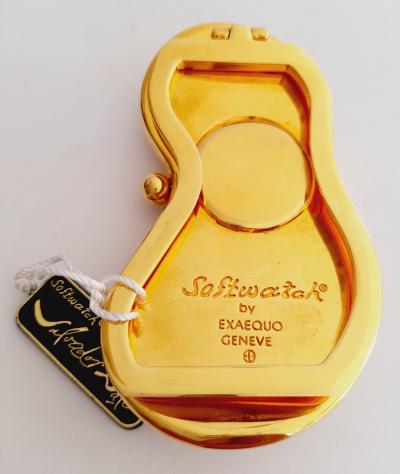 Salvador Dalí (d'après) - Exaequo Softwatch - Montre de table - Plaqué or 24 carats 2