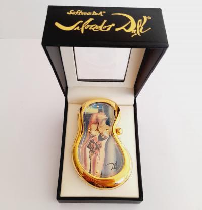 Salvador Dalí (d'après) - Exaequo Softwatch - Montre de table - Plaqué or 24 carats 2