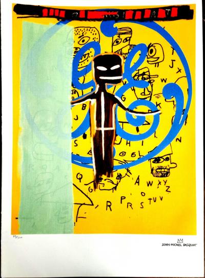 Jean-Michel Basquiat (d’après) - Sans titre - Sérigraphie édition limitée 2