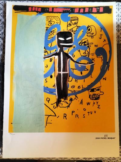 Jean-Michel Basquiat (d’après) - Sans titre - Sérigraphie édition limitée 2