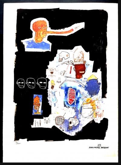 Jean-Michel Basquiat – Lithographie, signiert und nummeriert 2
