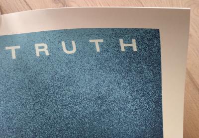 Shepard FAIREY (Obey) - Defend Truth (Large Format)  - Sérigraphie 2