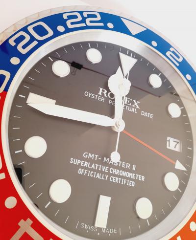 Reloj de pared ¬ Concesionarios Rolex GMT ¬ Master ll 2