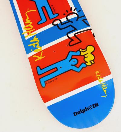 Delph@IN - Skateboard ¬ Spectacle pop de Keith HARING 2