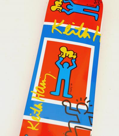 Delph@IN - Skateboard ¬ Spectacle pop de Keith HARING 2