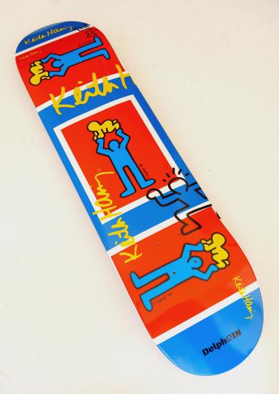 Delph@IN - Skateboard ¬ Spectacle pop de Keith HARING 2