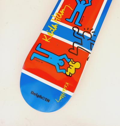 Delph@IN - Skateboard ¬ Spectacle pop de Keith HARING 2