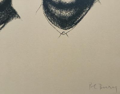 Pol BURY - Ramollissement, 1976 - Lithographie originale signé au crayon 2
