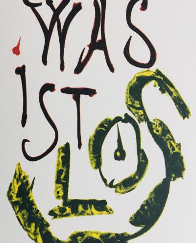 Pierre ALECHINSKY - Chapitre Los, 2013 - Lithographie originale signée au crayon 2