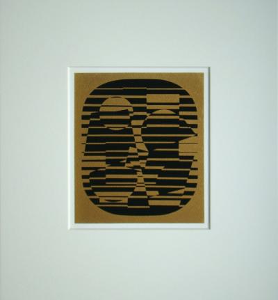 Victor VASARELY (d’après) - Zeta, 1970 - Sérigraphie en couleurs 2