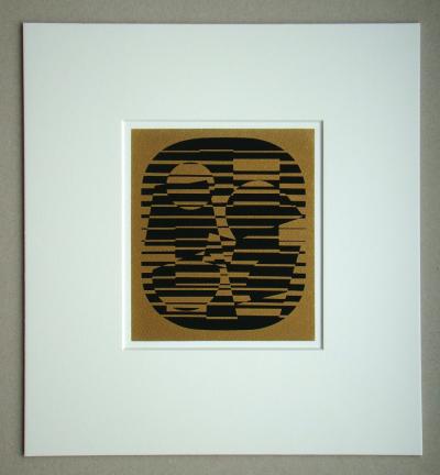 Victor VASARELY (d’après) - Zeta, 1970 - Sérigraphie en couleurs 2
