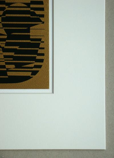 Victor VASARELY (d’après) - Zeta, 1970 - Sérigraphie en couleurs 2