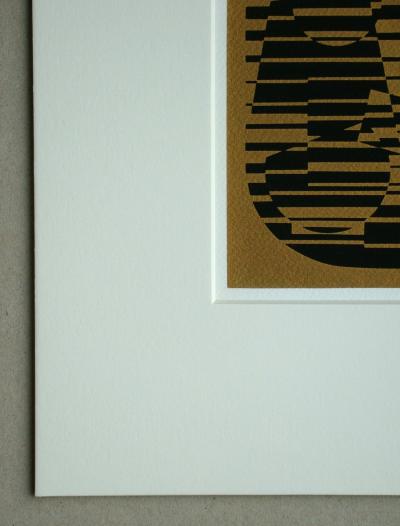 Victor VASARELY (d’après) - Zeta, 1970 - Sérigraphie en couleurs 2