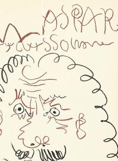 Pablo Picasso ( d’après) - Pintura-dibujo-grabado, 1968 - Affiche originale 2