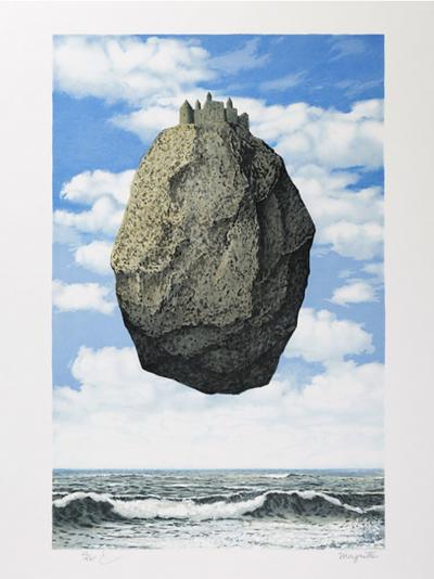 René Magritte - Le Château des Pyrénées Lithographie 2