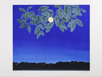 René Magritte (d’après) - La Page Blanche - Lithographie numérotée 2