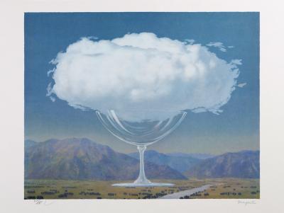 René Magritte - La Corde Sensible  Lithographie 2