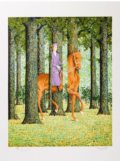 René Magritte - Le Blanc-Seing Lithographie 2