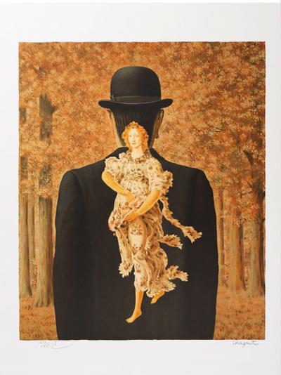 René Magritte - Le Bouquet tout fait Lithographie 2