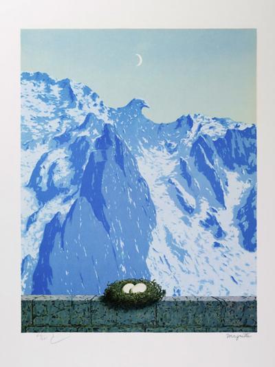 René Magritte - Le Domaine d’Arnheim Lithographie 2