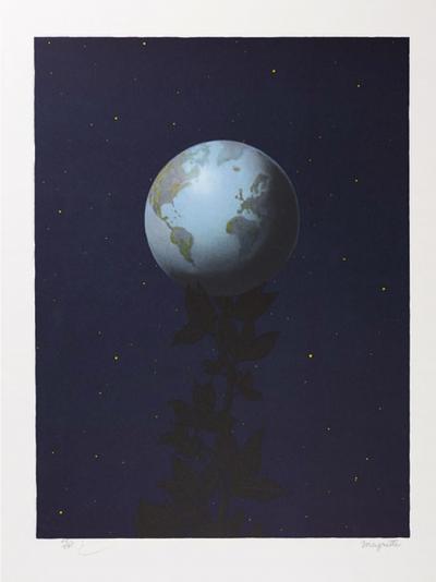 René Magritte - Le Grand Style, lithograph 2