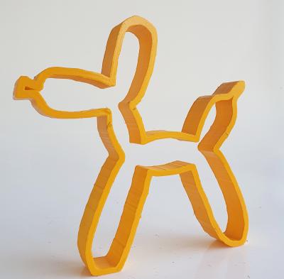 SpyDDy - chien Koons , 2024 - Sculpture pop street art 2