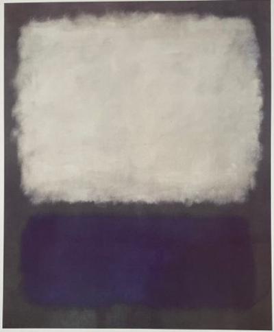Mark Rothko (d’après) - Bleu et gris, 1962 - Tirage d’art de luxe 2