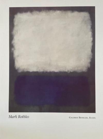 Mark Rothko (d’après) - Bleu et gris, 1962 - Tirage d’art de luxe 2