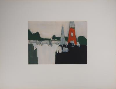 Nicolas de STAEL (d’après) : Paris : La Tour Eiffel - Lithographie 2