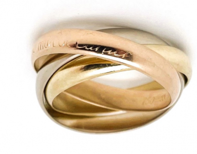Cartier - Trinity ring 3 golds medium model 2