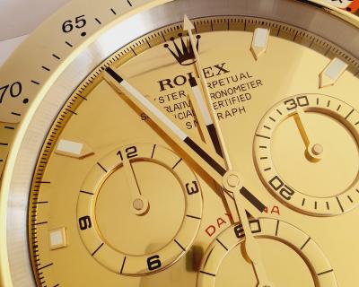 Orologio da parete ¬ Rivenditori Rolex Daytona Oro 2
