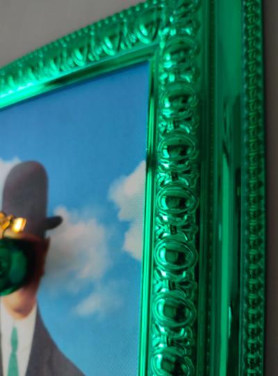 Sagrasse - I’m Sorry Magritte - Resine et poudre de marbre 2