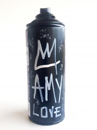 SPACO - Bombe Amy Winehouse , 2024  - Sculpture pop street art 2