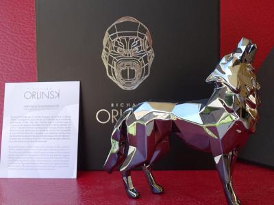 Richard Orlinski - Loup, 2023 - sculpture 2